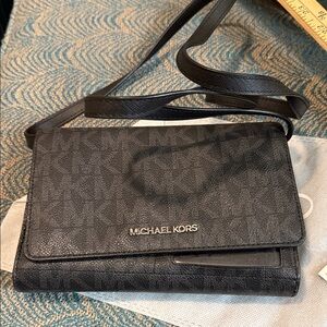 Michael Kors Charcoal Crossbody Bag